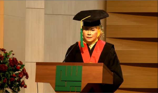 Dr Hj Endang Purwaningsih SH., MHum., MKn resmi menjadi guru besar ilmu hukum di Universitas Yarsi.