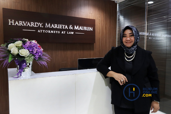 Founding Partner Harvardy, Marieta & Mauren - Attorneys at Law, Windri Marieta. Foto: RES.