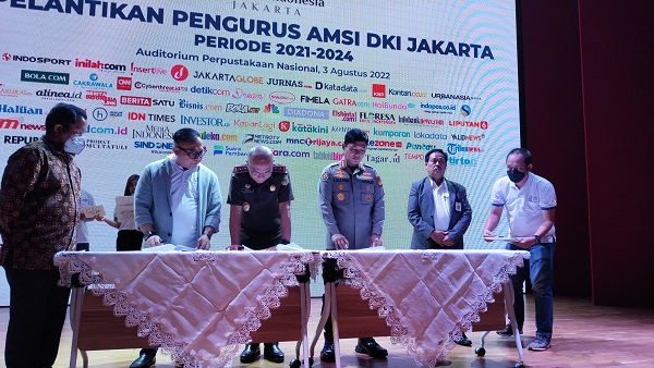 Pengurus AMSI DKI Jakarta Periode 2021-2024 Resmi Dilantik. Foto: MJR