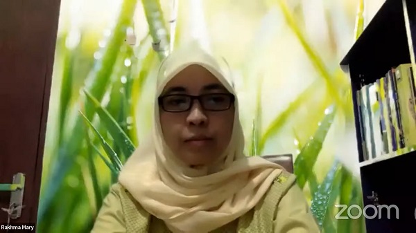 Rakhma Mary selaku Ketua Bidang Manajemen Pengetahuan YLBHI. Foto: WIL