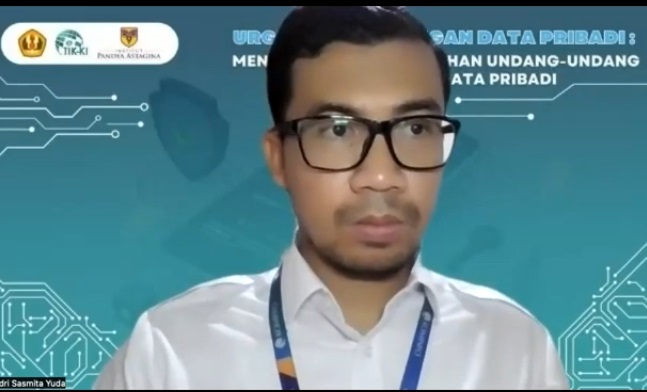 Ketua Tim Tata Kelola Pelindungan Data Pribadi Kemenkominfo RI, Hendri Sasmita Yuda. Foto: WIL