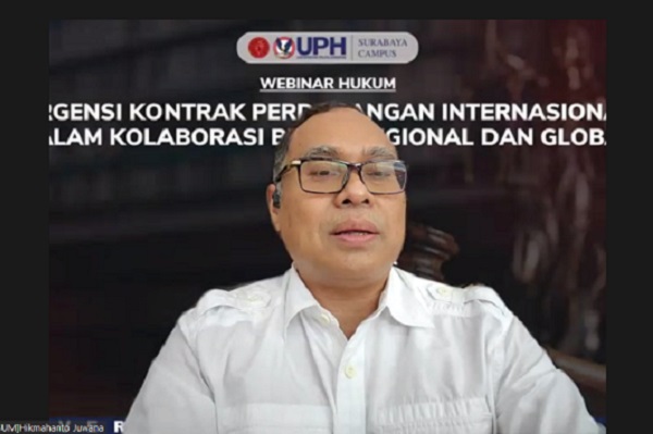 Guru Besar Fakultas Hukum Universitas Pelita Harapan, Hikmahanto Juwana. Foto: WIL