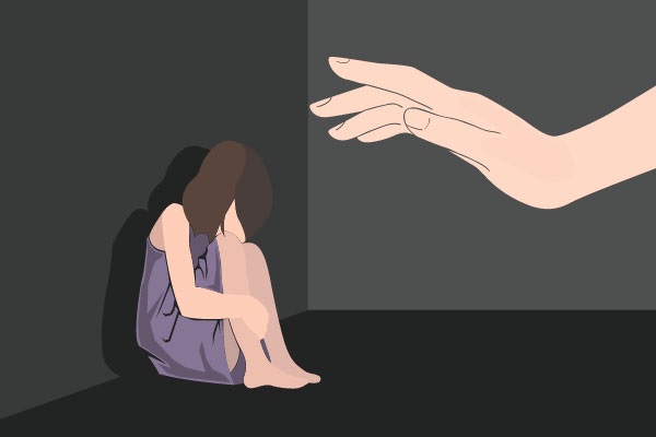 Ilustrasi korban kekerasan seksual  