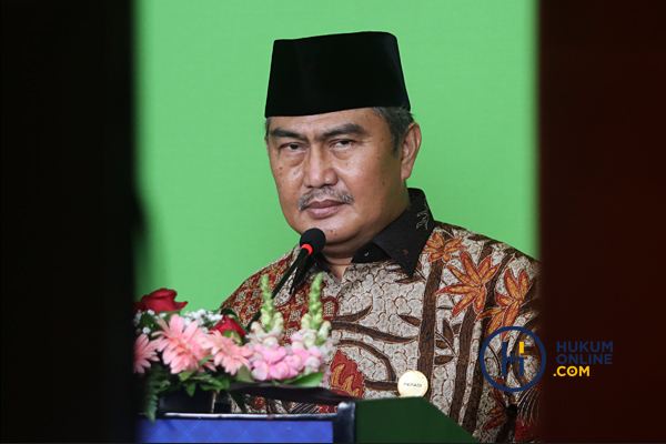 Ketua Dewan Pembina Asosiasi Auditor Hukum Indonesia (ASAHI) Prof Jimly Asshidiqie. Foto: RES 