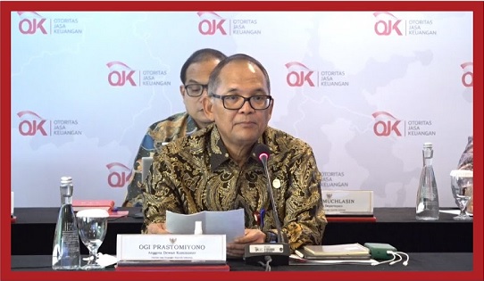Kepala Eksekutif Pengawasan Industri Keuangan Non-Bank OJK, Ogi Prastomiyono.