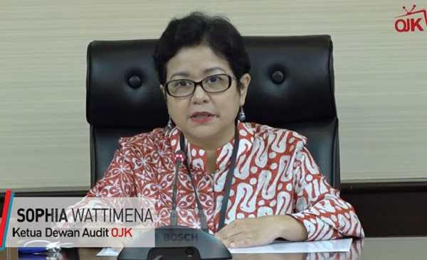 Ketua Dewan Audit OJK, Sophia Isabella Wattimena.