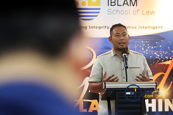 Ketua Yayasan Lembaga Pengembangan Ilmu Hukum dan Manajemen (LPIHM) IBLAM Rahmat Dwi Putranto. Foto: RES