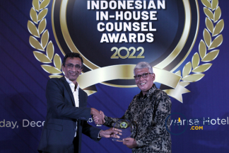 Juarai In-House Counsel Leader of The Year 2022, Begini Pesan Indra Aman