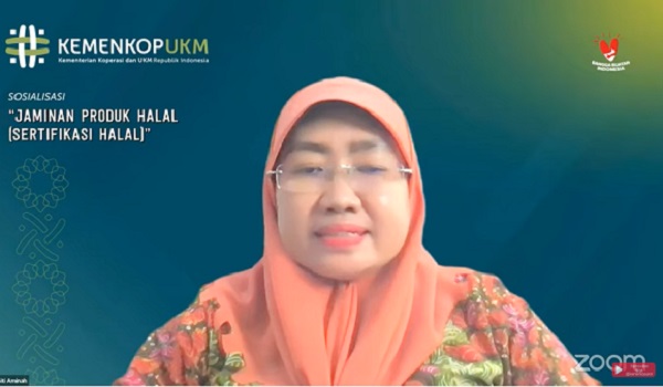 Kepala Pusat Registrasi dan Sertifikasi Halal Badan Penyelenggara Jaminan Produk Halal (BPJPH), Siti Aminah.