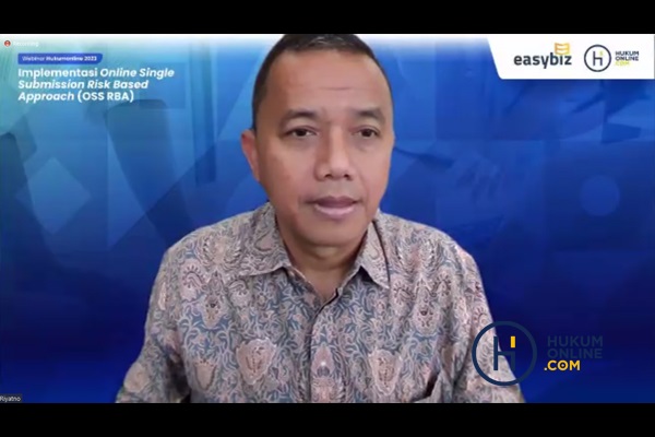 Riyatno selaku Deputi Bidang Kerjasama Penanaman Modal Kementerian Investasi/BKPM. Foto: RES