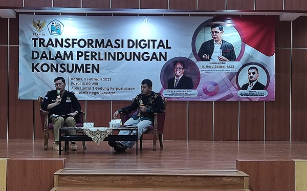 Seminar bertema Transformasi Digital Dalam Perlindungan Konsumen, Kamis (9/2). Foto: FNH