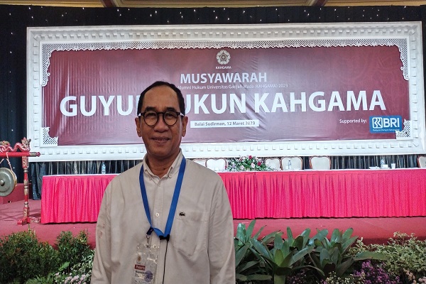 Prof Paripurna  Ketua KAHGAMA terpilih Periode 2023-208. Foto: Istimiewa