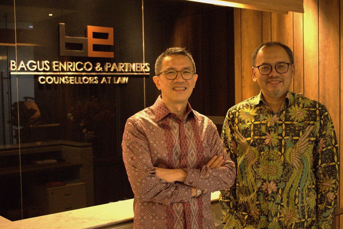 Enrico Iskandar (kiri) dan Bagus Nur Buwono (kanan), Partner Pendiri dari BE Partners Foto: istimewa. 