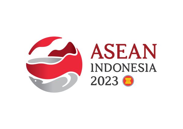 Logo Keketuaan Indonesia di ASEAN Tahun 2023. 