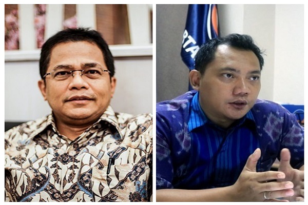 Sekjen DPR Indra Iskandar dan Anggota Komisi III DPR Taufik Basari. Foto Kolase: Istimewa
