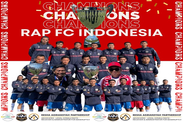Para Pemain dan Official Tim RAP FC. Foto: Istimewa