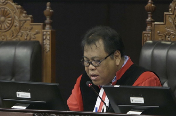 Hakim Mahkamah Konstitusi (MK) Arief Hidayat. Foto: RES