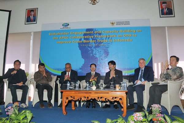 Suasana acara Workshop on Stakeholder Engagement and Capacity Building on the APEC Collaborative Framework on Online Dispute Resolution, Rabu (14/6/2023) di Bali. Foto: Istimewa