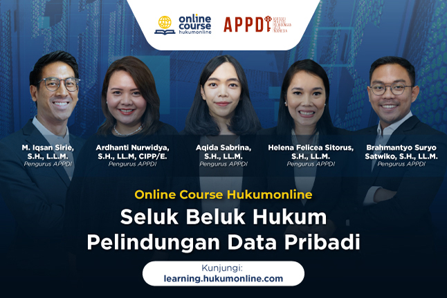 Online Course Hukumonline Seluk Beluk Hukum Perlindungan Data Pribadi