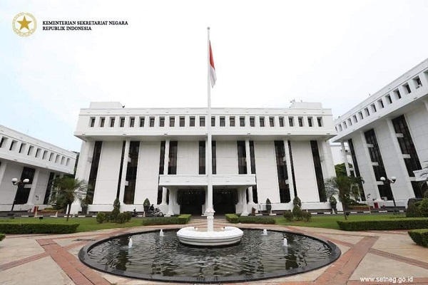 Gedung Kementerian Sekretariat Negara. Foto: setneg.go.id