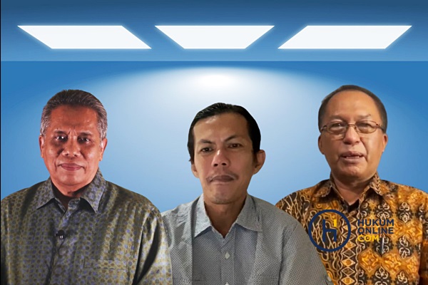 Kiri ke kanan: Luhut MP Pangaribuan, Patra M Zein, dan Hermansyah Dulaimi. Foto: Kolase