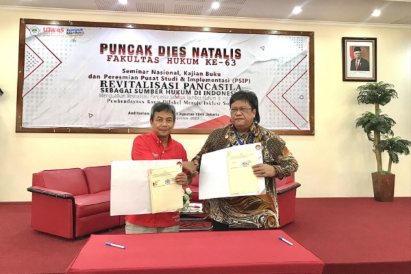 FH UTA 45 Jakarta bekerjasama dengan Komisi Nasional Disabilitas Republik Indonesia (KND RI) membantu pemenuhan hak disabilitas. Foto: WIL