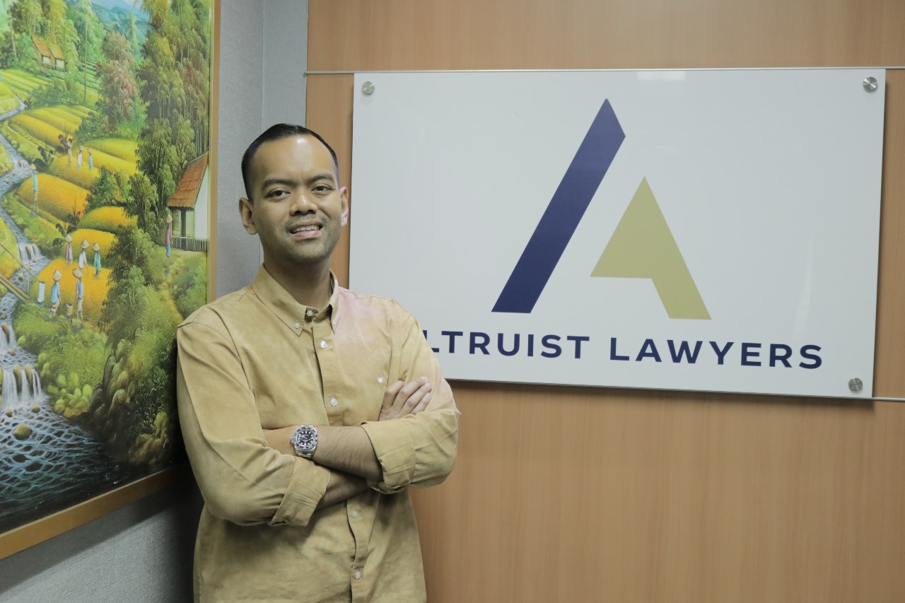 Partner di Altruist Lawyers, Febryan R. Yusuf. Foto: REZA.