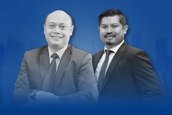 Ketua Badan Kerja Sama Dekan FH PTN Se-Indonesia, Iman Prihandono dan Chief Operating Officer Hukumonline, Ramos Pandia.