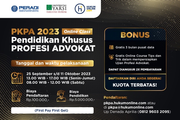 Yuk Ikuti PKPA Online Class Hukumonline Periode September-Oktober 2023!