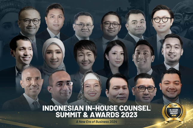 Para pembicara dalam In House Counsel Summit and Awards 2023 yang akan berlangsung di Bali, 19 dan 20 Oktober 2023. 