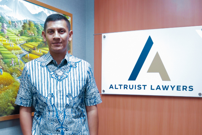 Partner Altruist Lawyers, Bobby C. Manurung. Foto: istimewa.