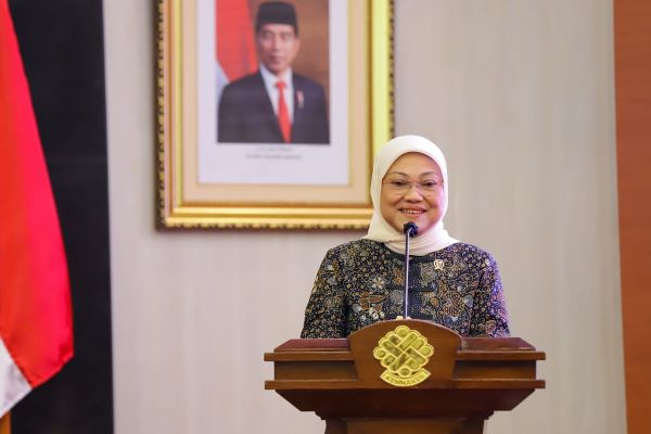 Menteri Ketenagakerjaan Ida Fauziyah. Foto: Humas Kemnaker RI