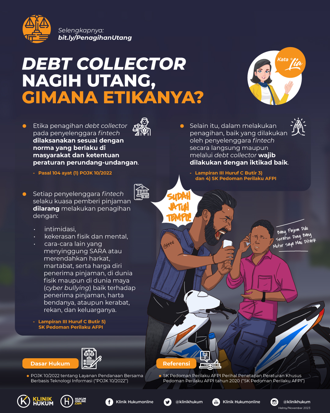 Debt Collector Nagih Utang, Gimana Etikanya?