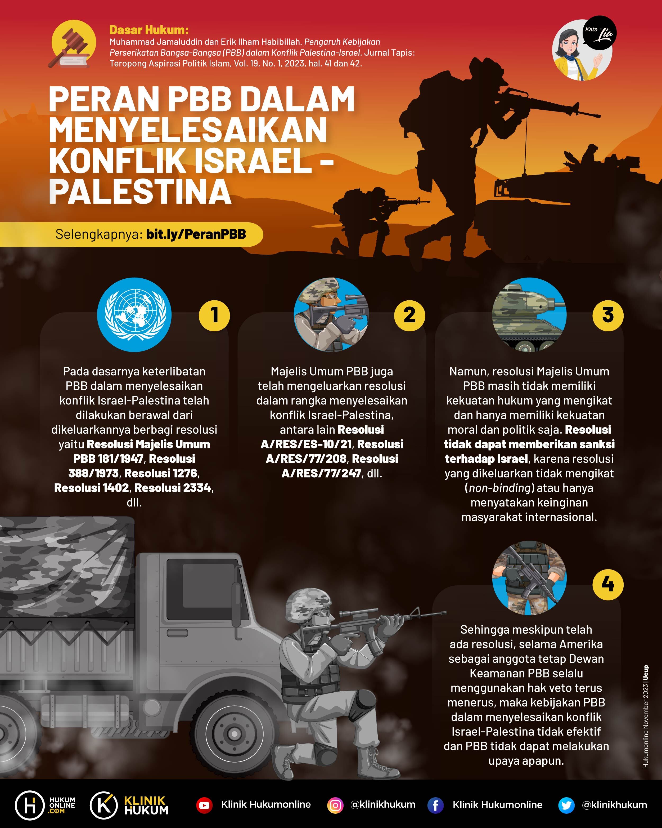 Peran PBB dalam Menyelesaikan Konflik Israel - Palestina