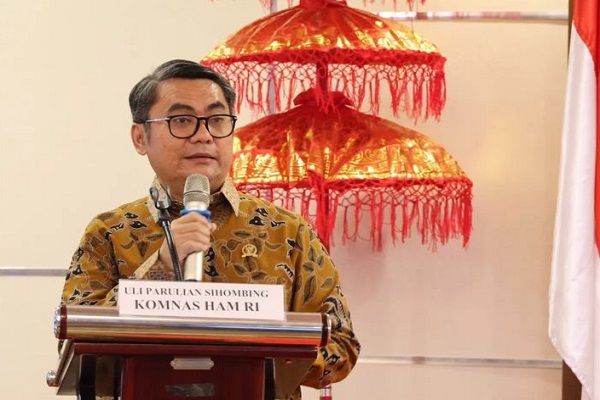 Komisioner Komnas HAM, Uli Parulian Sihombing. Foto: Instagram Komnasham