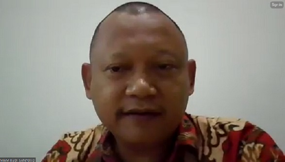 Dekan Fakultas Hukum Universitas Singaperbangsa Karawang (FH Unsika), Imam Budi Santoso. Foto: WIL