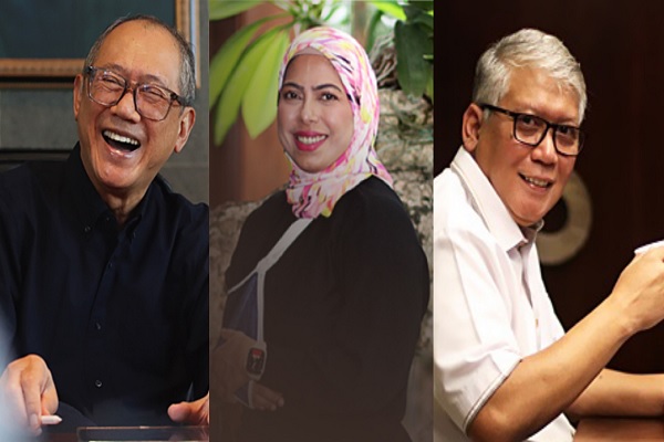 Arief Tarunakarya Surowidjojo, Anika Faisal, Mohammad Syah Indra Aman. Foto Kolase: RES