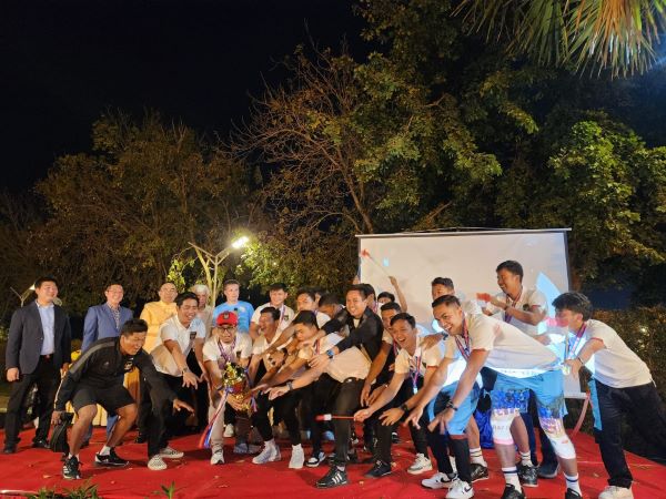 RAP FC ketika merayakan juara di Asia Lawyers Cup 2024. Foto: Istimewa