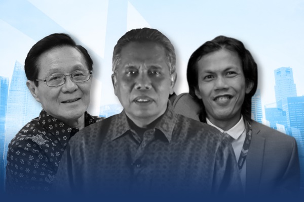 Kiri-kanan: Prof Frans Hendra Winarta, Luhut MP Pangaribuan dan Patra M Zein. Foto: Kolase