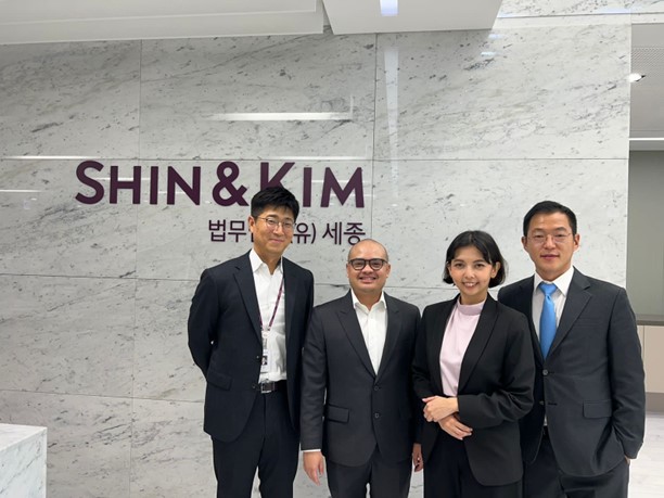 Partner ARMA Law di Kantor Pusat Shin & Kim LLC di Korea Selatan. Foto: istimewa.