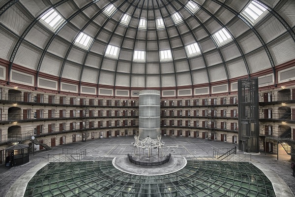 Penjara De Koepel di Haarlem, Belanda sebelum diubah. Foto: Positive News