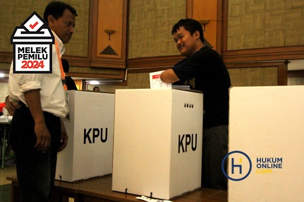 Ilustrasi proses pencoblosan saat Pemilu. Foto: RES