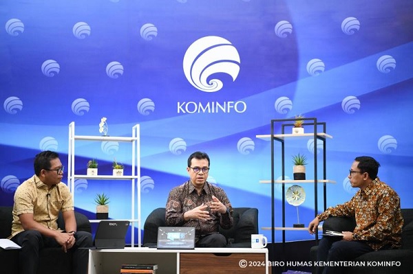 Dialog Forum Merdeka Barat 9 (FMB9) bertema Perpres Publisher Right, Untuk Siapa?, Jumat (1/3). Foto: Kominfo