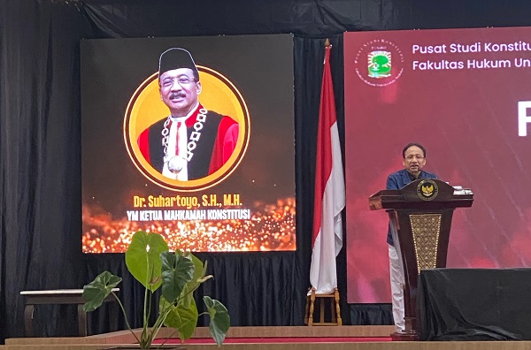 Ketua Mahkamah Konstitusi (MK) Suhartoyo . Foto DAN