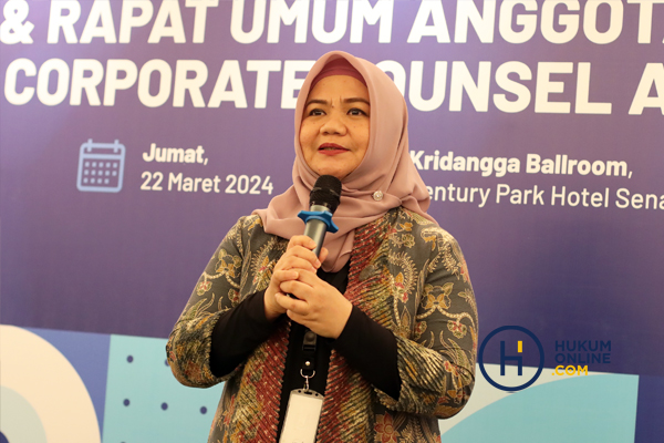 Presiden Indonesian Corporate Counsel Association periode 2024-2028, Seradesy Sumardi. Foto: RES