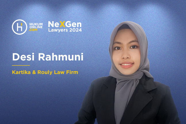 Associate Lawyer Kartika & Rouly Law Firm, Desi Rahmuni. Foto: Istimewa