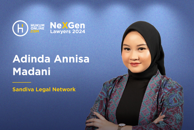 Senior Associate Sandiva Legal Network, Adinda Annisa Madani. Foto: Istimewa 