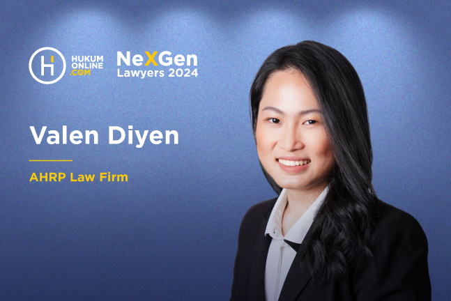 Associate AHRP Law Firm, Valen Diyen. Foto: Istimewa