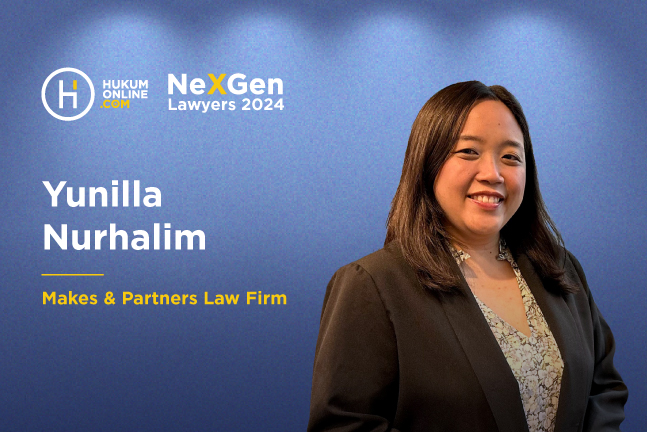 Senior Associate Makes & Partners Law Firm, Yunilla Nurhalim. Foto: Istimewa