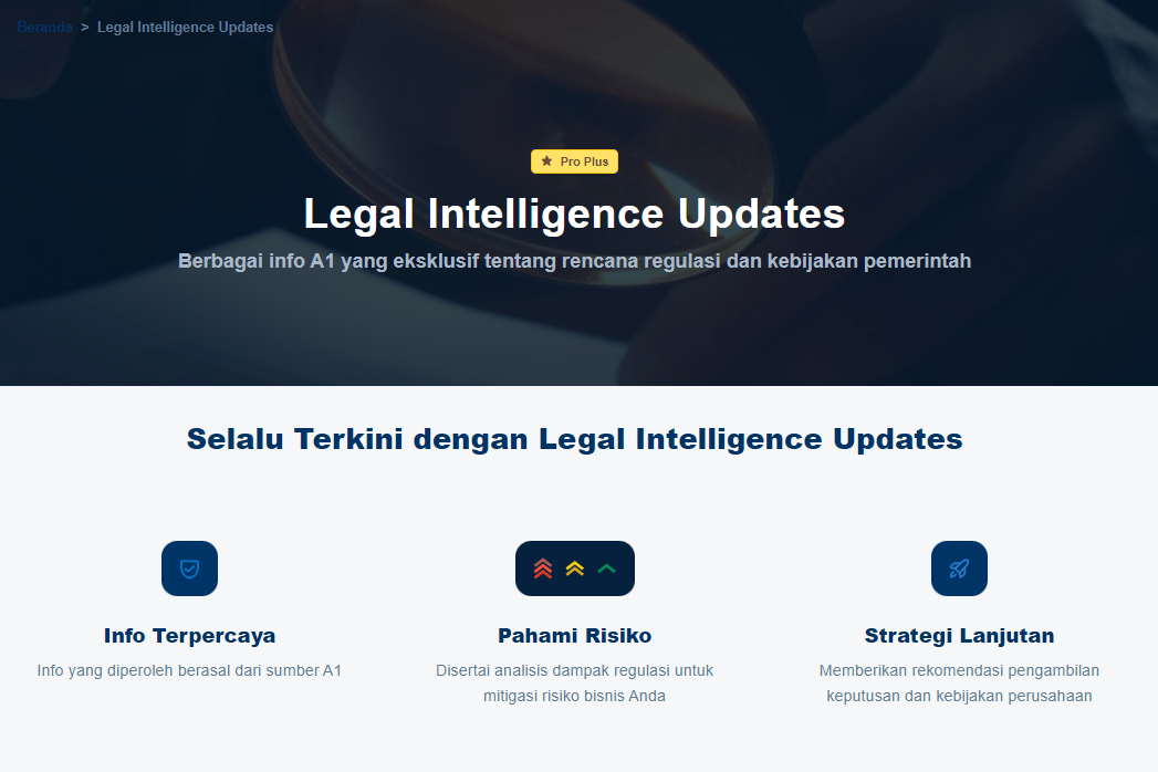 Legal Intelligence Updates